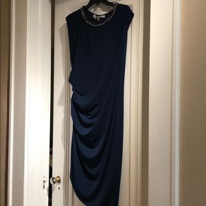 Rachel Roy blue cocktail dress
